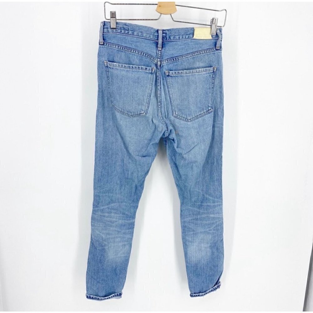 Citizens of Humanity Straight Leg Knee Hole Liya Jeans - Size 25 - Picture 3 of 7